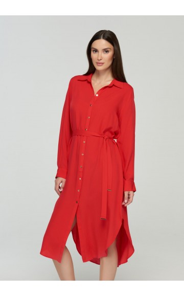 Платье-рубашка Marc Andre Viscose-dress LD23-05 Платье-рубашка Marc Andre Viscose-dress LD23-05