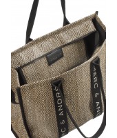 Сумка пляжная Marc & Andre Cotton Tote Bag BA26-03 Сумка пляжная Marc & Andre Cotton Tote Bag BA26-03