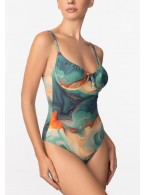 Сплошной купальник Marc Andre Sea Swirls L2609-821