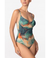 Сплошной купальник Marc Andre Sea Swirls L2609-821