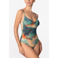 Сплошной купальник Marc Andre Sea Swirls L2609-821