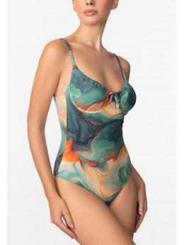 Сплошной купальник Marc Andre Sea Swirls L2609-821