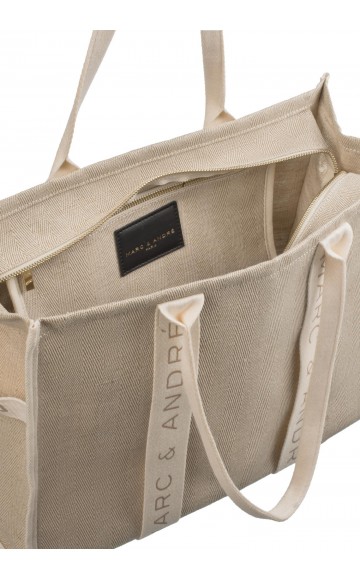 Сумка пляжная Marc & Andre Cotton Tote Bag BA26-02 Сумка пляжная Marc & Andre Cotton Tote Bag BA26-02
