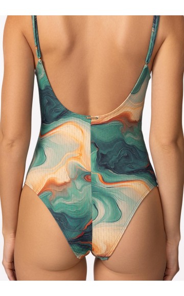 Сплошной купальник Marc Andre Sea Swirls L2609-821
