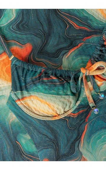 Сплошной купальник Marc Andre Sea Swirls L2609-821