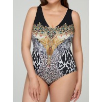 Сплошной купальник Marc Andre Wild Beauty L2323-P-491-OB