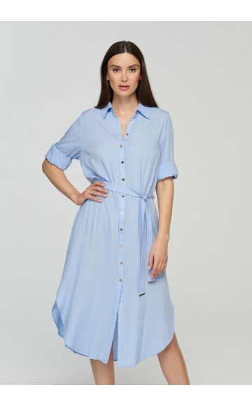 Платье-рубашка Marc Andre Viscose-dress LD23-02 Платье-рубашка Marc Andre Viscose-dress LD23-02