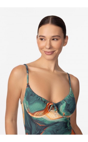 Сплошной купальник Marc Andre Sea Swirls L2609-821