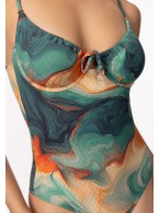 Сплошной купальник Marc Andre Sea Swirls L2609-821