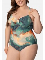 Сплошной купальник Marc Andre Sea Swirls L2609-P-511