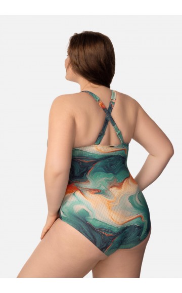 Сплошной купальник Marc Andre Sea Swirls L2609-P-511