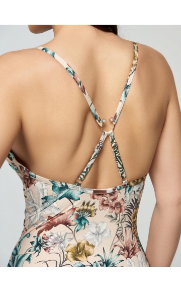Сплошной купальник Marc Andre Flower Touch L2308-381