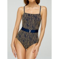 Сплошной купальник Marc Andre Golden Leaves L2204-841