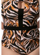 Сплошной купальник Marc Andre Eye of the Tiger L2601-P-461