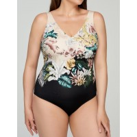 Сплошной купальник Marc Andre Flower Touch L2308-P-491
