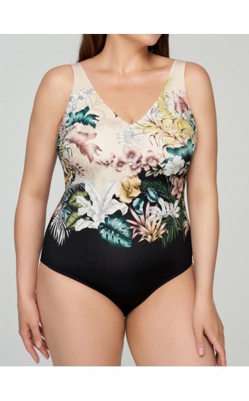 Сплошной купальник Marc Andre Flower Touch L2308-P-491