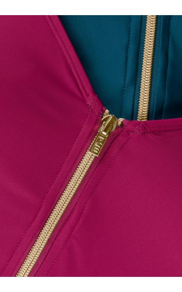 Сплошной купальник Marc Andre Zipper swimsuits SP25-01