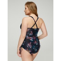 Сплошной купальник Marc Andre Dark Iris L2209-P-511