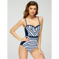 Сплошной купальник Marc Andre Striped Up L2216-911
