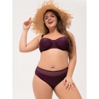 Купальник Трибуна Сливовый (Аквааэробика) 356