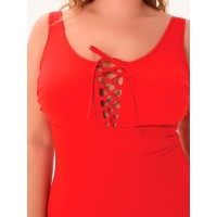 Купальник Трибуна Аквааэробика SF146S красный