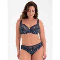 Бюстгальтер Трибуна 1096 Синий бархат