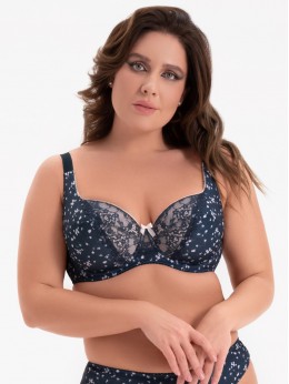Бюстгальтер Трибуна 975 Синий бархат