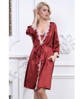 Халат Mia-Mella Julia 8733 паприка