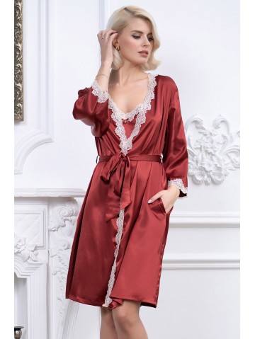 Халат Mia-Mella Julia 8733 паприка