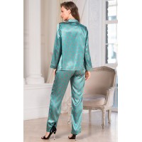 Пижама Mia-Mella Julia peppers 7076 изумрудный