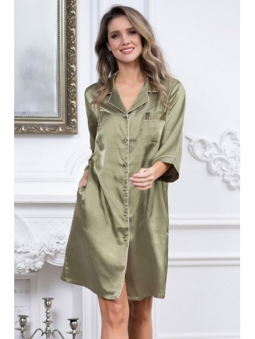 Халат Mia-Mella Julia 8737 оливковый