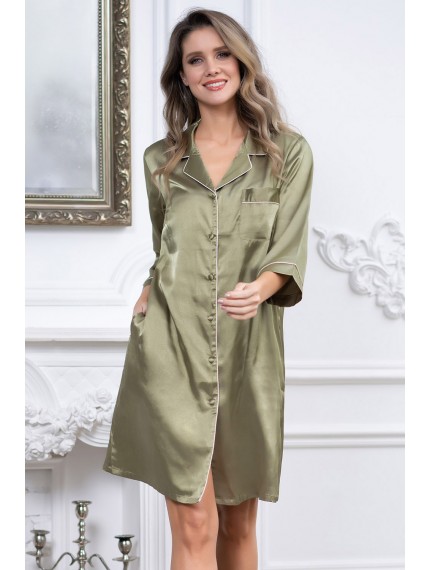 Халат Mia-Mella Julia 8737 оливковый