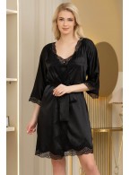 Халат Mia-Amore Arianna 3943 черный