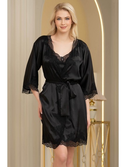 Халат Mia-Amore Arianna 3943 черный