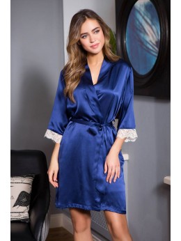 Халат Mia-Mia Kristy 15113 т.синий Халат Mia-Mia Kristy 15113 т.синий