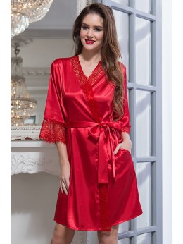 Халат Mia-Amore Flamenco 2087 красный Халат Mia-Amore Flamenco 2087 красный