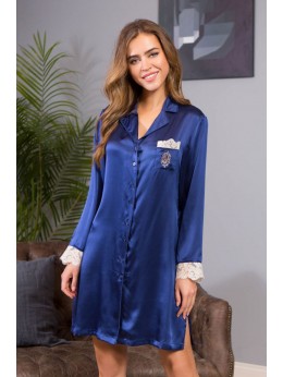 Сорочка Mia-Mia Kristy 15114 т.синий