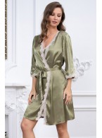 Халат Mia-Mella Julia 8733 оливковый