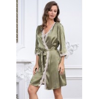 Халат Mia-Mella Julia 8733 оливковый