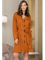 Халат Mia-Amore Carrie 6003 горчичный