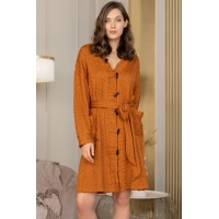 Халат Mia-Amore Carrie 6003 горчичный