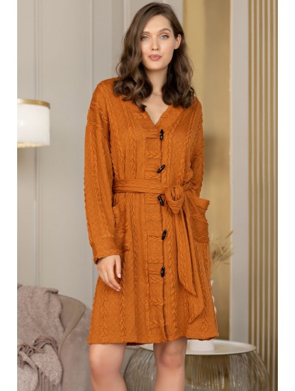 Халат Mia-Amore Carrie 6003 горчичный