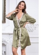 Халат Mia-Mella Julia 8733 оливковый