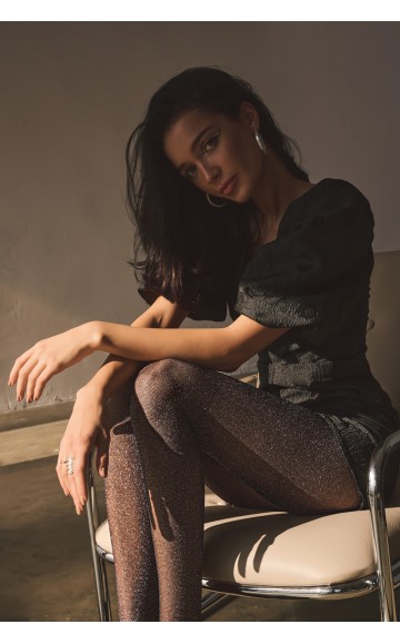 Колготки Gabriella 435 Lurex 20 den Silver