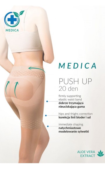 Колготки Gabriella 127 Medica Push-Up 20 den Nero