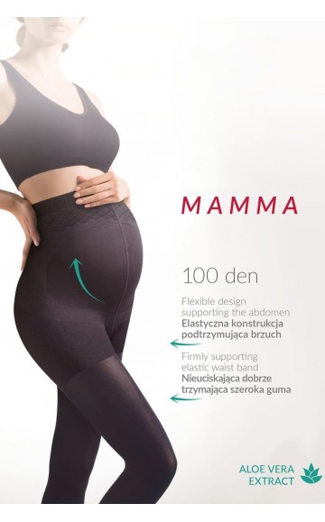 Колготки Gabriella 174 Mamma 100 den Nero Колготки Gabriella 174 Mamma 100 den Nero