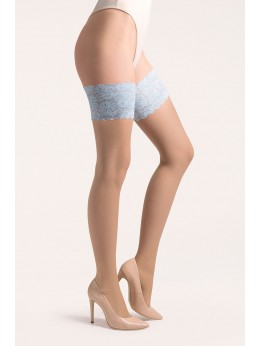 Чулки Gabriella 472 Isabelle Natural/Blue