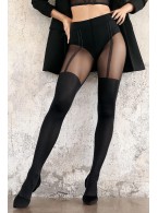 Колготки Marilyn Zazu B11 Black-Silver