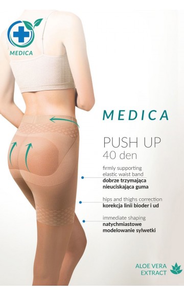 Колготки Gabriella 128 Medica Push-Up 40 den Nero