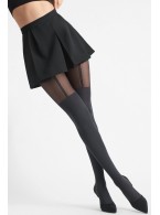 Колготки Marilyn Zazu B11 Black-Silver
